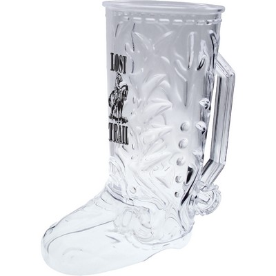 20 Oz. Styrene Cowboy Boot Mug