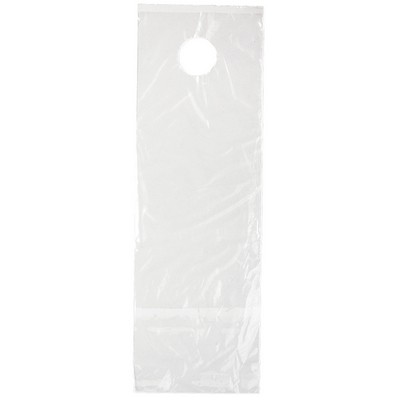 5W x 15H Doorknob Bags on a Header - No Imprint