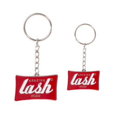 1.5" Soft Enamel Keychain (2 Sided)