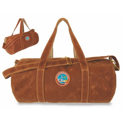 Waxed Canvas Duffle Bag
