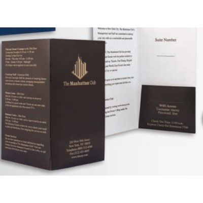 Key Folder w/2 Pocket (3 3/8" x 6")