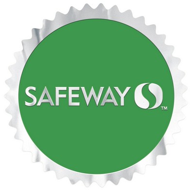 Embossed Foil Seal | Circle | 2" dia. | Sawtooth Edge | 1 Color