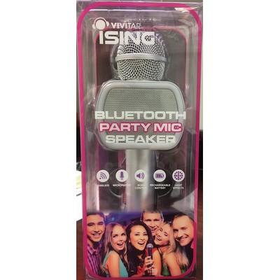 Vivitar® Bluetooth® Party Mic Light Up Karaoke Speaker