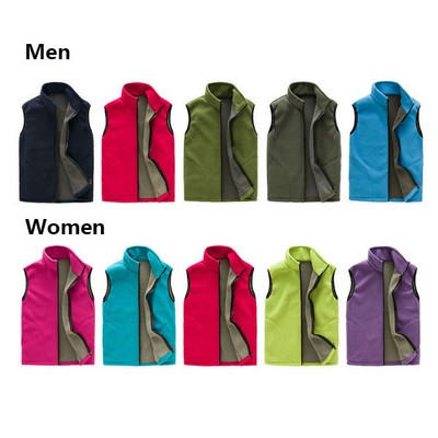 Men'S Bonded Anti Pilling Polar Fleece Vest Jacket
