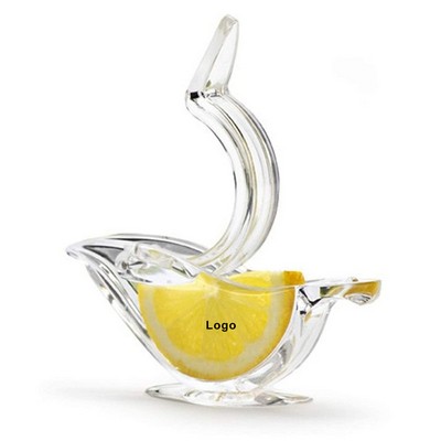 Manual Lemon Juicer Portable Transparent Fruit Juicer