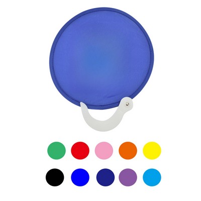 Foldable Round Polyester Fan