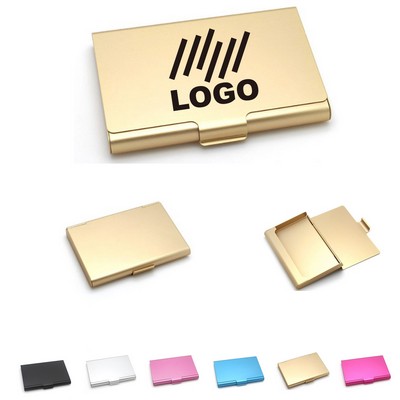 Aluminum Alloy Business Card Holder
