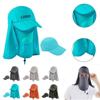 Outdoor Sun Hat W/ Mesh Cover