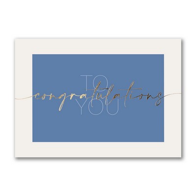 Congratulations To You Card