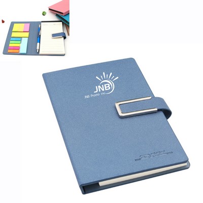PU Sticky Notebook with Tool Pen