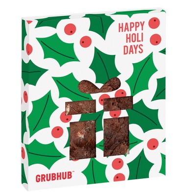 Holiday Gift Window Box with Gourmet Cookie - S'mores