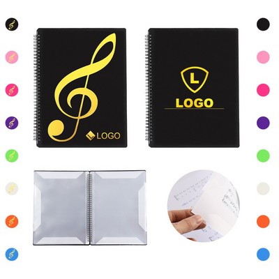 A4 Music Score File Coil Organizer