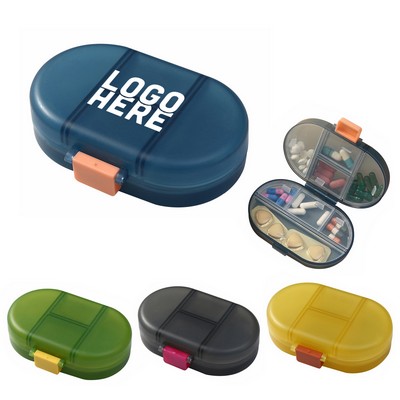 8 Compartments Pill Box