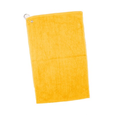 Velour Hemmed Golf Towel