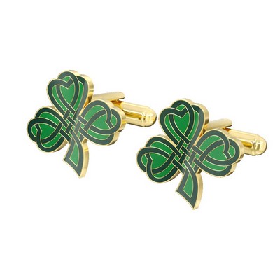 1'' Custom Hard Enamel Cufflinks
