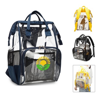 Heavy Duty Clear Backpack