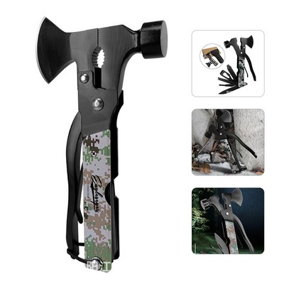 14 In 1 Multitool Stainless Steel Survival Hammer