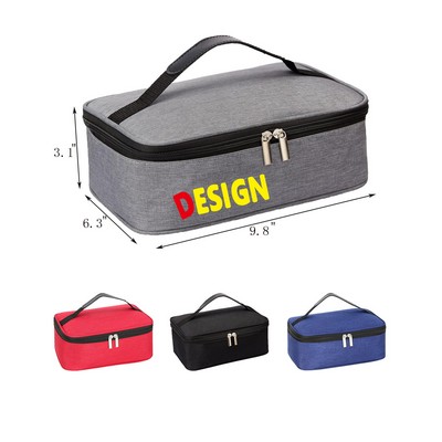 Small Lunch Bag Mini Portable Thermal Insulated Cooler Bag Lunch Box Bag