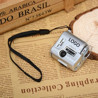 60X Led Light Mini Microscope