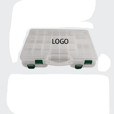 Multi-Functional Double-Sided Portable Tackle Box