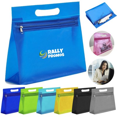 PVC Transparent Zipper Bag for Travel