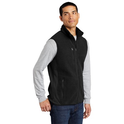 Port Authority R-Tek Pro Fleece Full-Zip Vest.