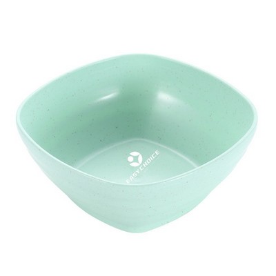 Wheat Straw Square Bowl