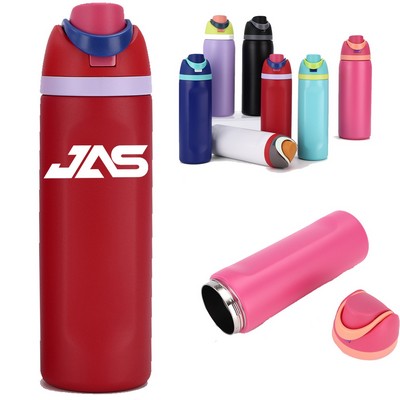 Premium 24oz Stainless Steel Vacuum Insulated Water Bottle
