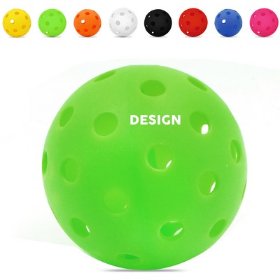 Custom High Elastic PE Pickleball Golf Hole Training Ball
