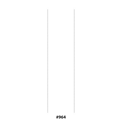 Blank Outdoor LASER-FORMS™ (3 Up-2¾"x11")
