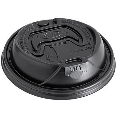 Insulated Paper Cup Lid, 12-20 Oz., Black