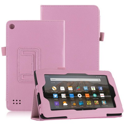 Promotek iBank® Leatherette Case for Kindle Fire HD 8" case (Pink)