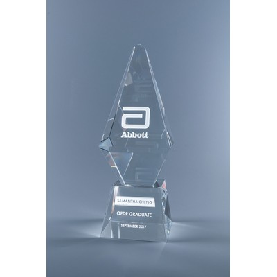 13" Homage Crystal Award