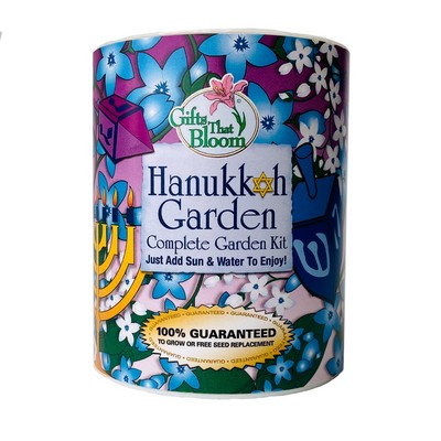 Hanukkah Garden in Eco-Friendly Grocan