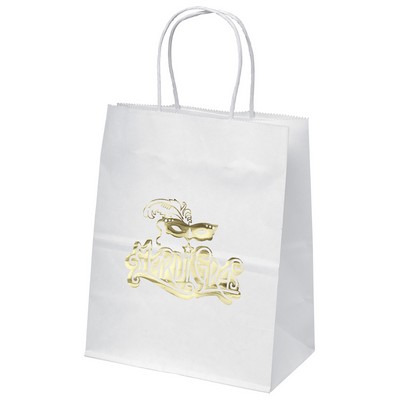 Mini - White Shopper - Foil Print