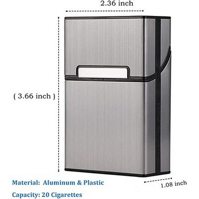 Metal Cigarette Pocket Case