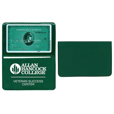 Card Case with 1 Clear Pocket