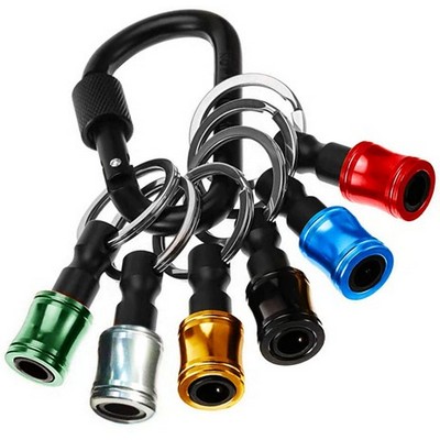 Aluminum Alloy Screwdriver Bits Holder Set