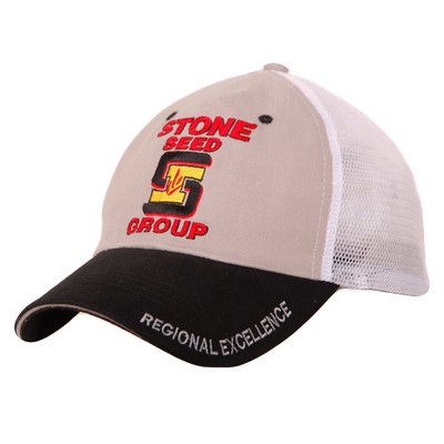 Custom Made Trucker 2-Tone Sandwich Cap