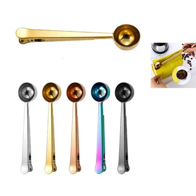 2-In-1 Coffee Scoop Spoon with Clip