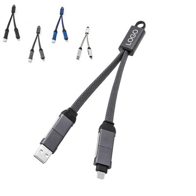 3 in 1 Keychain Charging Cable
