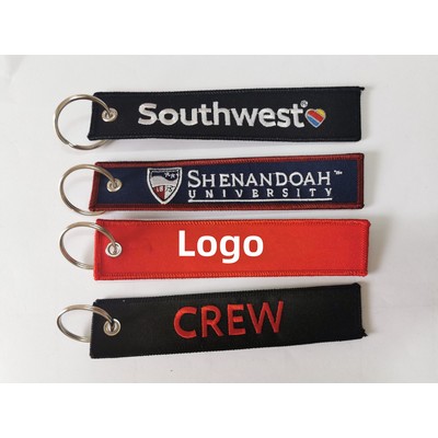 Custom Embroidered Patch Keychain