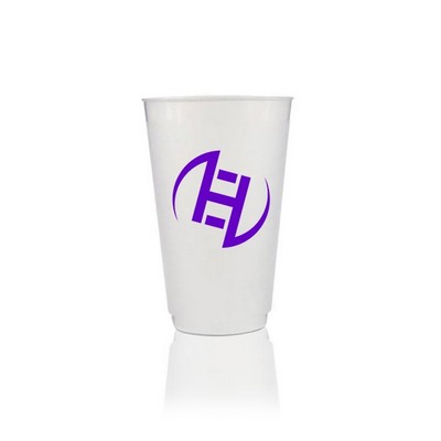 20 Oz. Tall Unbreakable Translucent Frosted Cup
