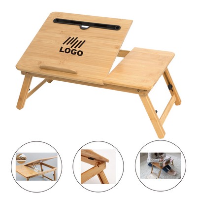 Adjustable Bamboo Serving Bed Tray