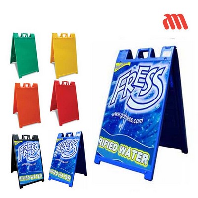 A-Frame Custom Color Sidewalk Sign