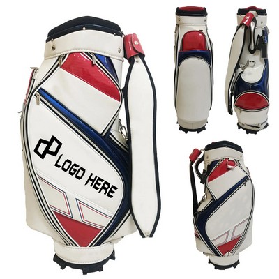 16.73X10.43X35.43 Inch Pu Golf Bag
