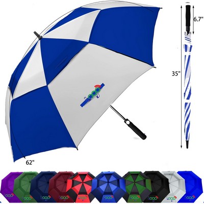 Wind Vented Auto Open Golf Umbrella