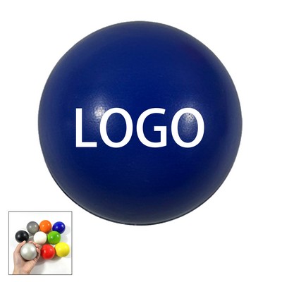 Smooth PU Foam Stress Relief Bouncy Ball