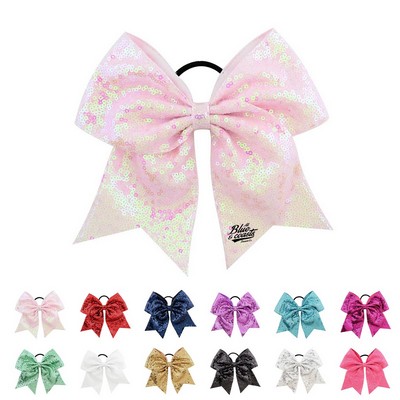 Glitter Cheer Bow