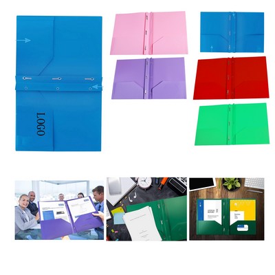 Durable Two Pocket Folder